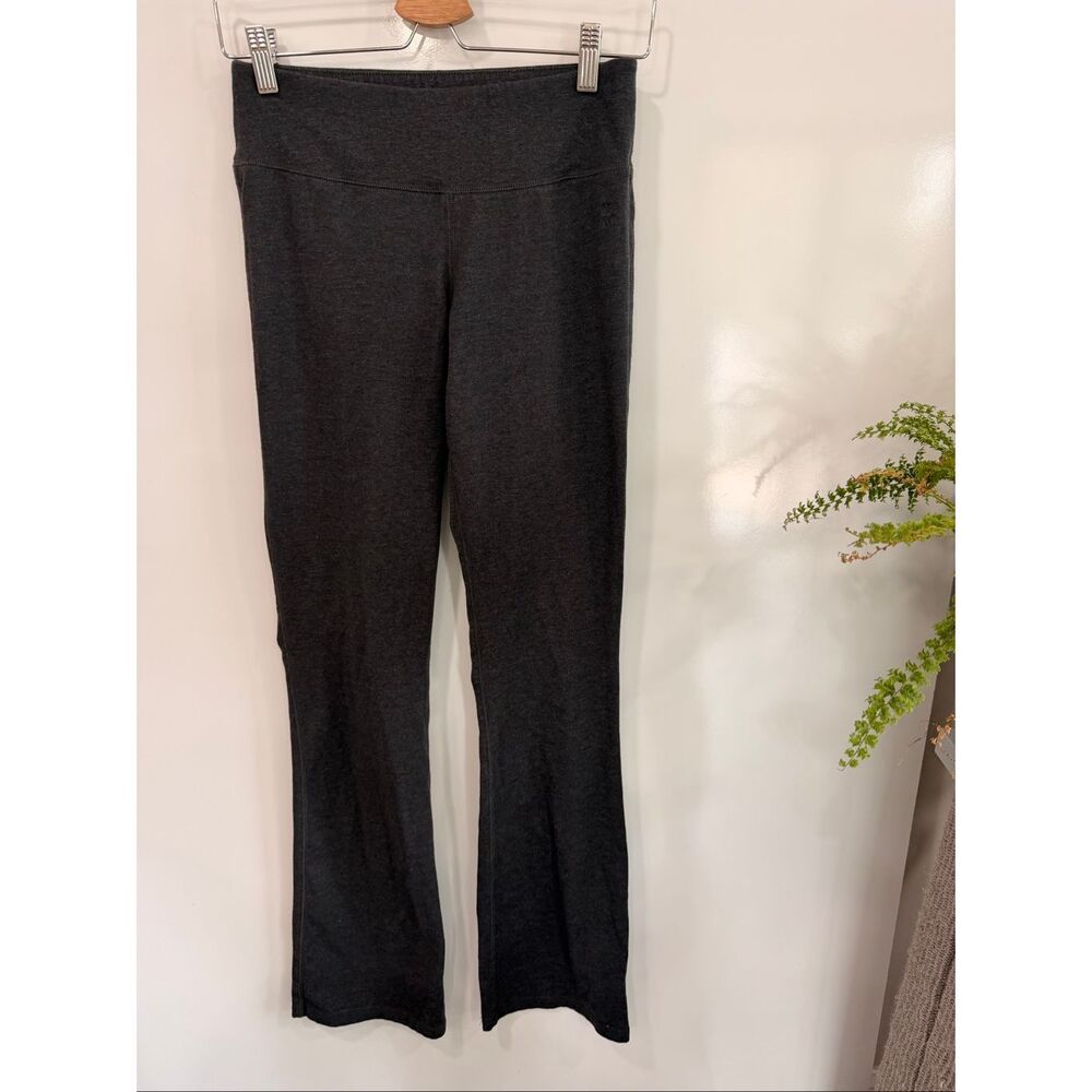 New York & Co Flare Yoga Pants Dark Gray S